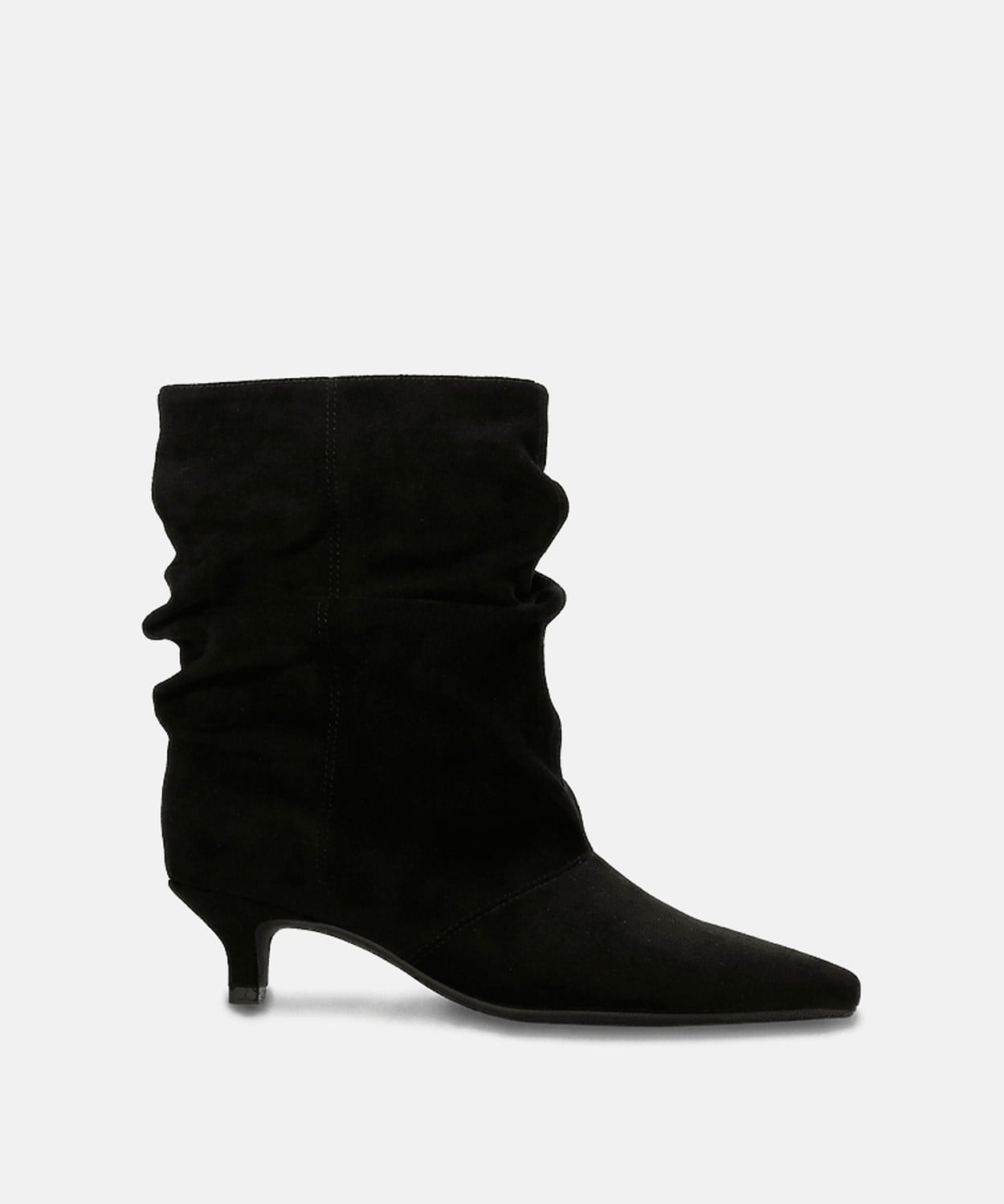 Bota tac&oacute;n kitten fruncida